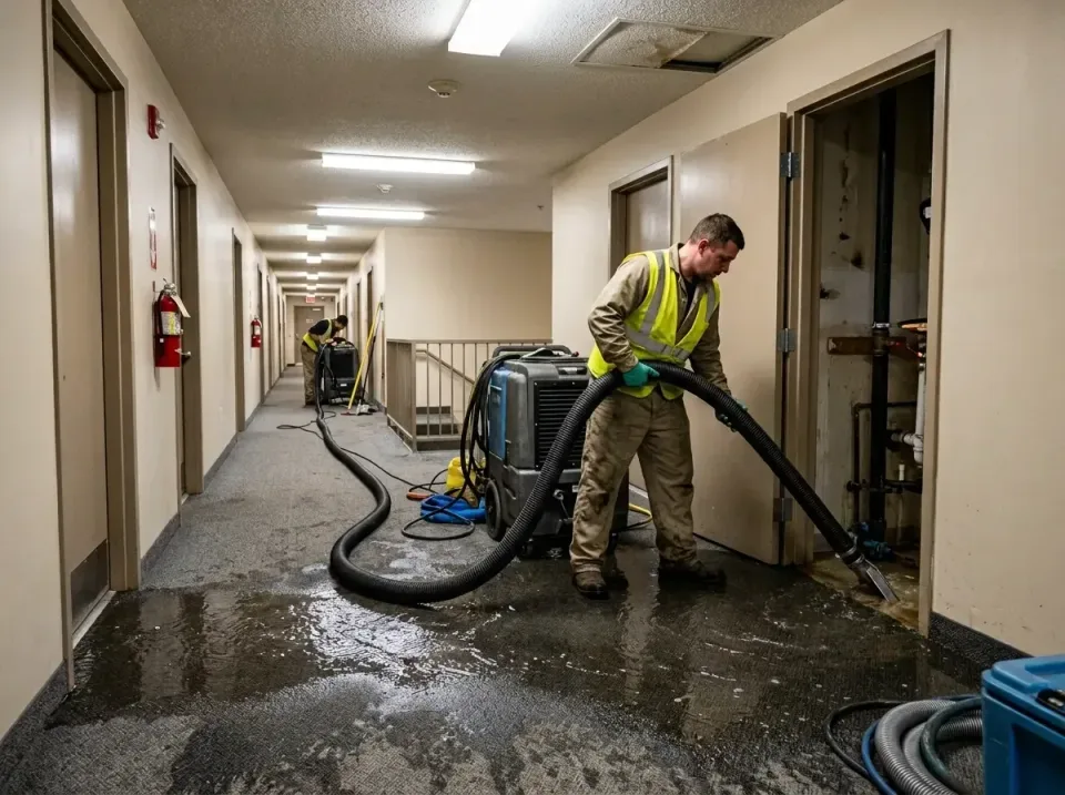 multi-unit-apartment-hallway-f-005 — frequently asked questions, Emergency Burst Pipe Water Extraction & Removal in El Paso,…